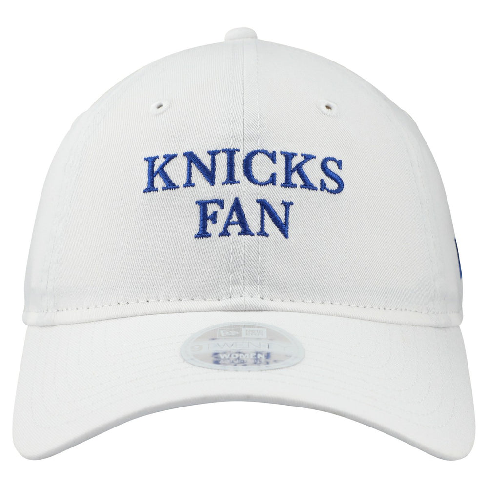 New Era - New York Knicks Women's Team Fan 9TWENTY Adjustable Hat - White