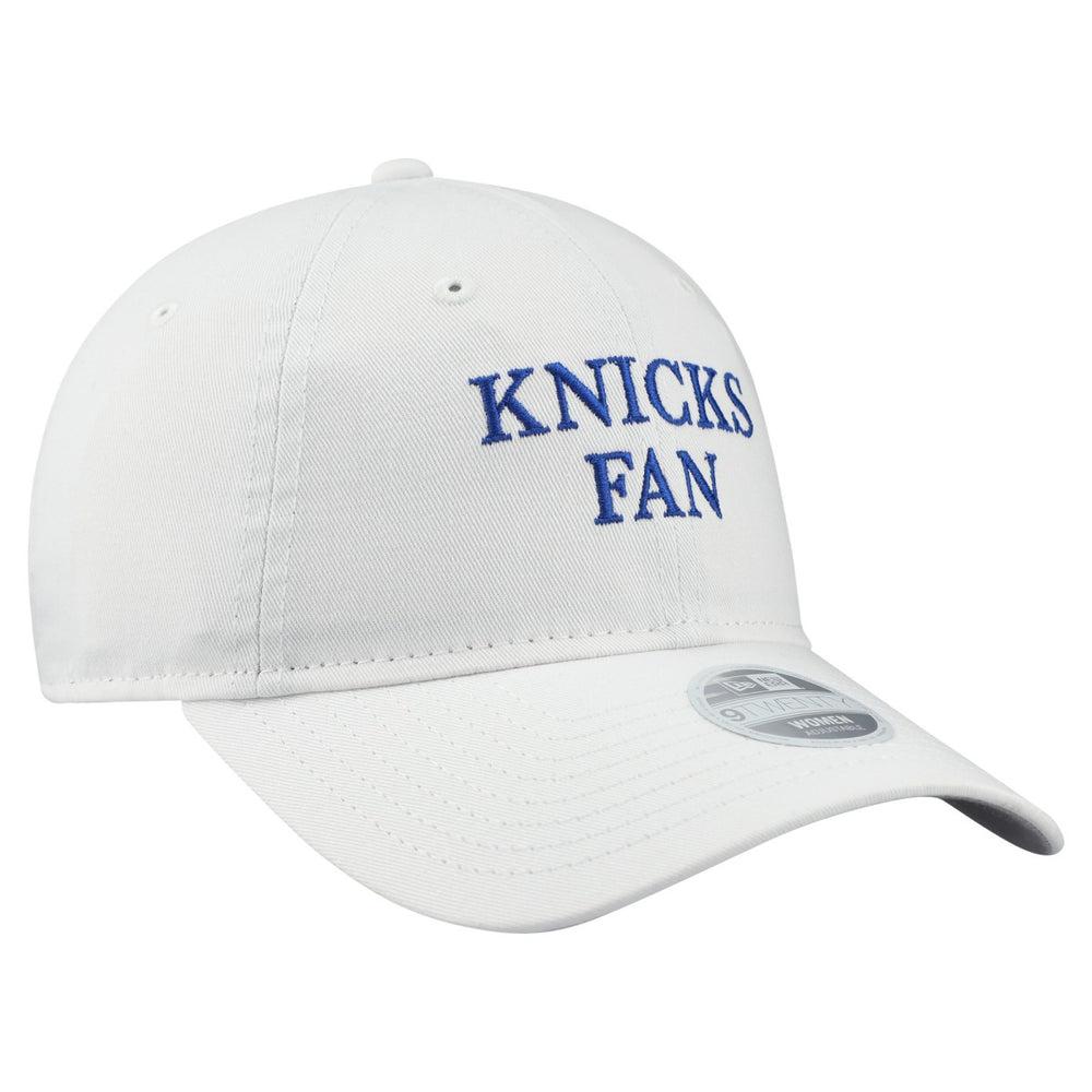 New Era - New York Knicks Women's Team Fan 9TWENTY Adjustable Hat - White