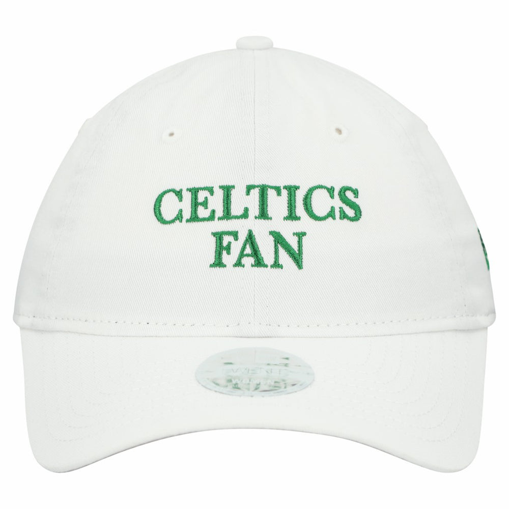 New Era - Boston Celtics Women's Team Fan 9TWENTY Adjustable Hat - White