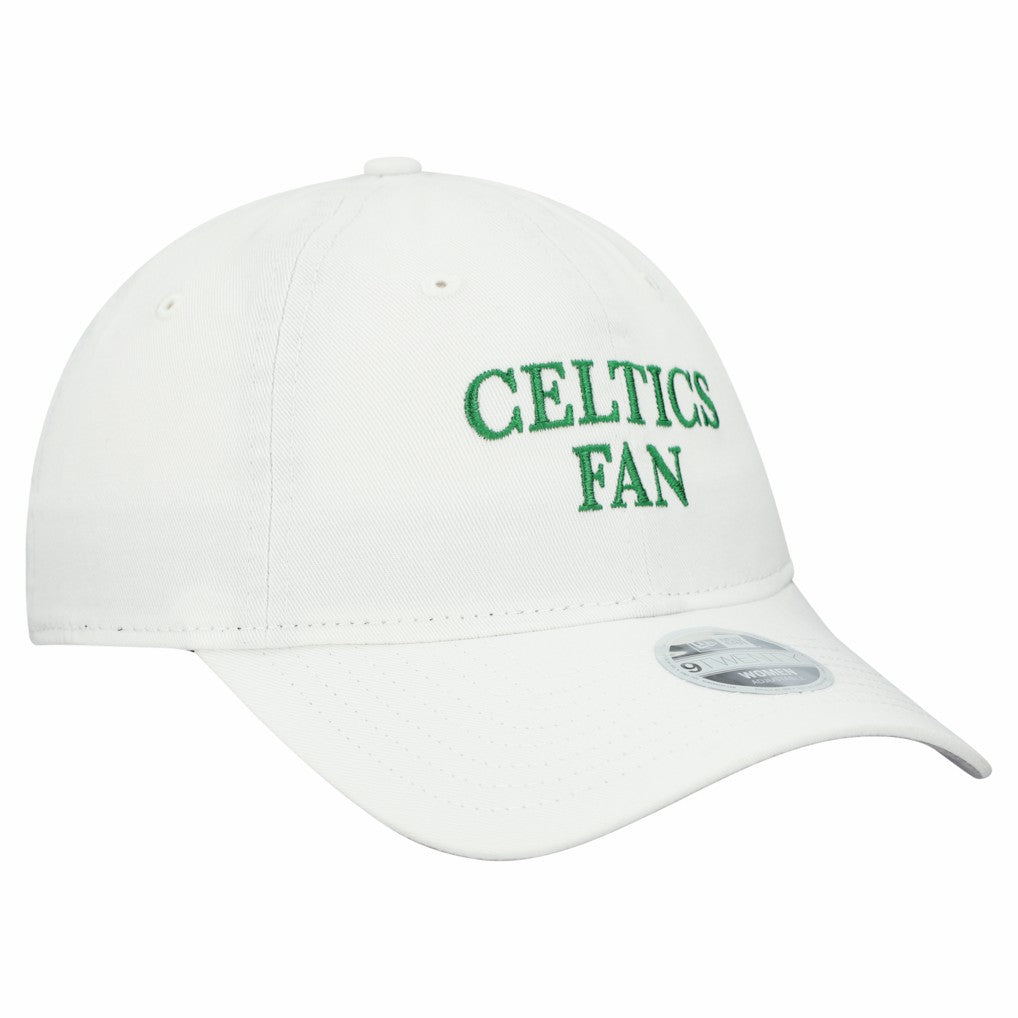 New Era - Boston Celtics Women's Team Fan 9TWENTY Adjustable Hat - White