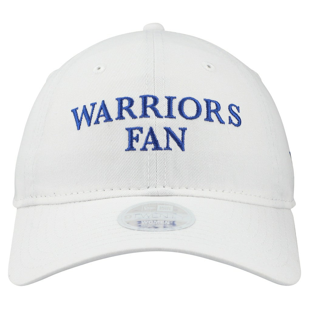 New Era - Golden State Warriors Women's Team Fan 9TWENTY Adjustable Hat - White