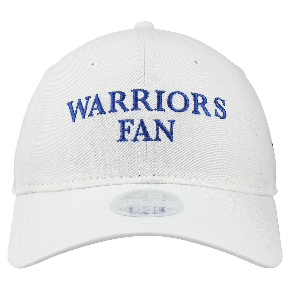 New Era - Golden State Warriors Women's Team Fan 9TWENTY Adjustable Hat - White