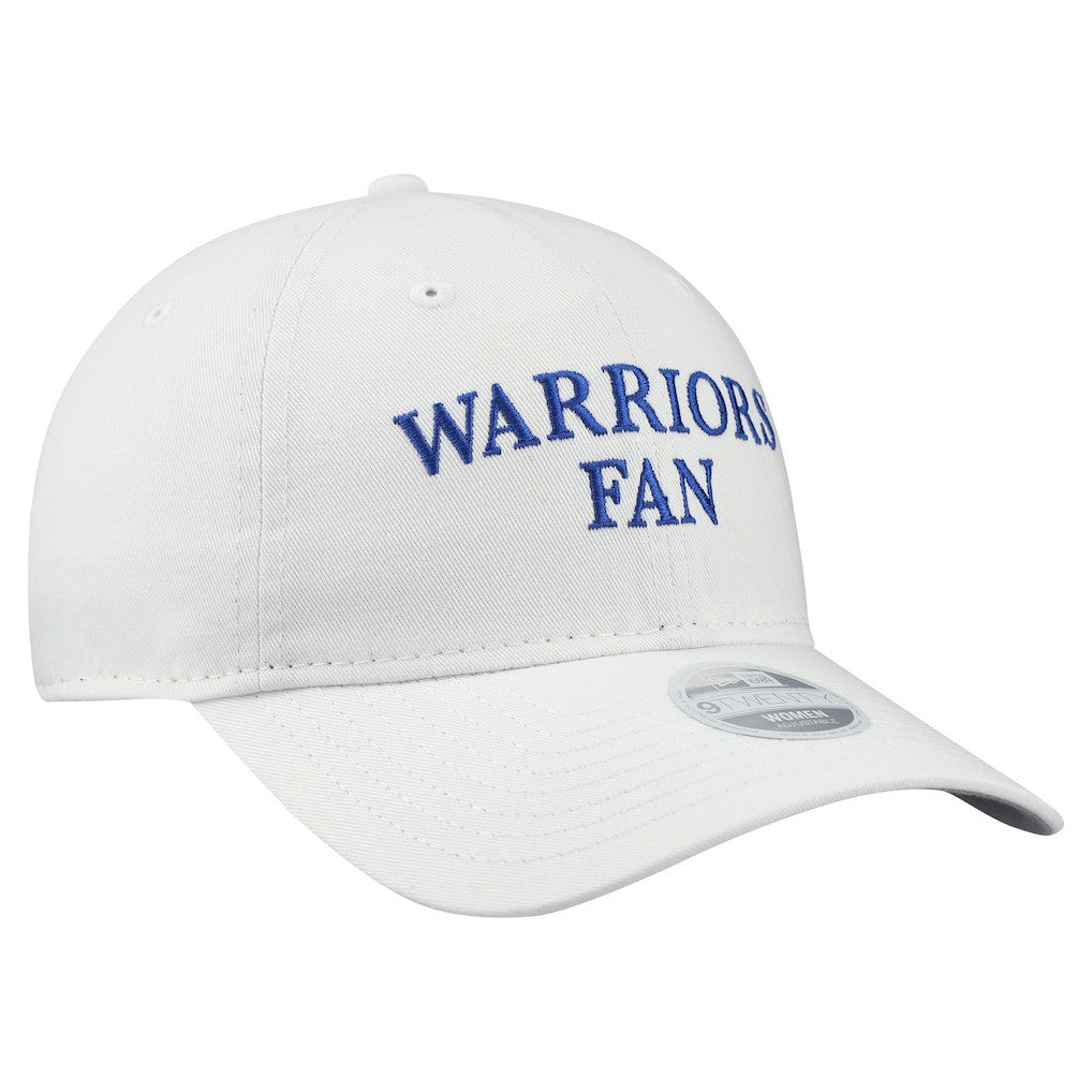 New Era - Golden State Warriors Women's Team Fan 9TWENTY Adjustable Hat - White