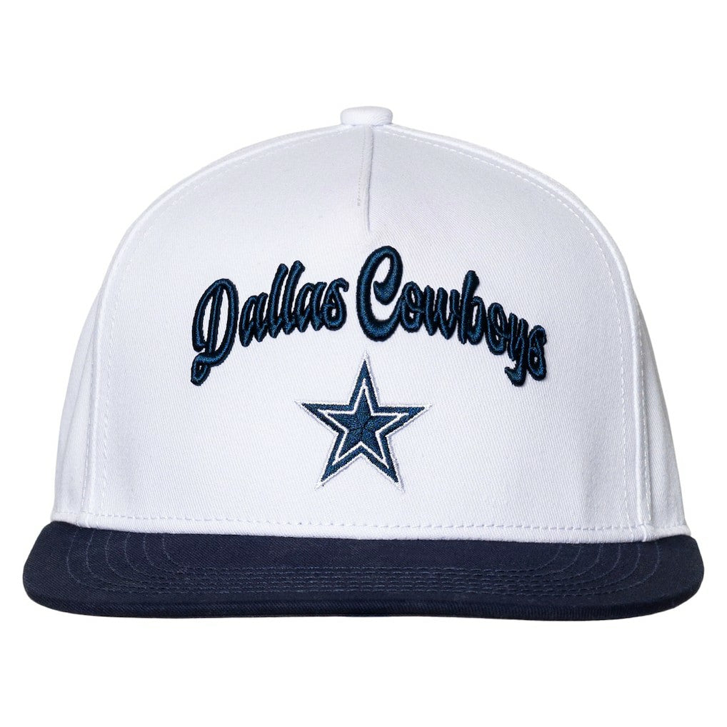 Dallas Cowboys The Wild Collective Women's Two-Tone Snapback Hat White/Navy - NFL