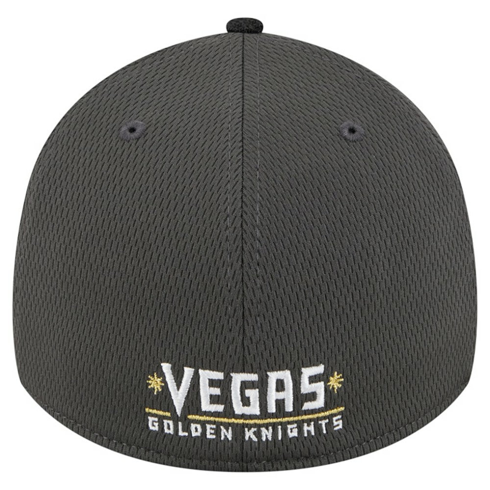 Vegas Golden Knights New Era Visor Hit 39THIRTY Flex Hat Gray