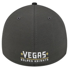 Vegas Golden Knights New Era Visor Hit 39THIRTY Flex Hat Gray