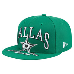 Dallas Stars - New Era Oversized Vintage Arch 59Fifty Fitted Hat Kelly Green