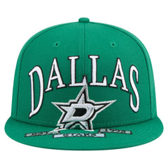 Dallas Stars - New Era Oversized Vintage Arch 59Fifty Fitted Hat Kelly Green
