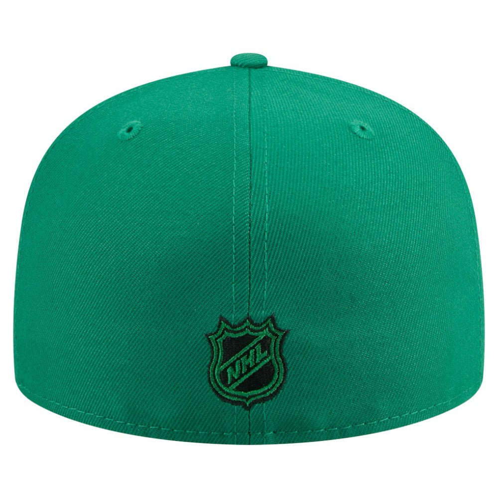 Dallas Stars - New Era Oversized Vintage Arch 59Fifty Fitted Hat Kelly Green