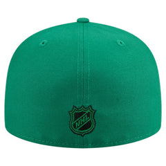 Dallas Stars - New Era Oversized Vintage Arch 59Fifty Fitted Hat Kelly Green