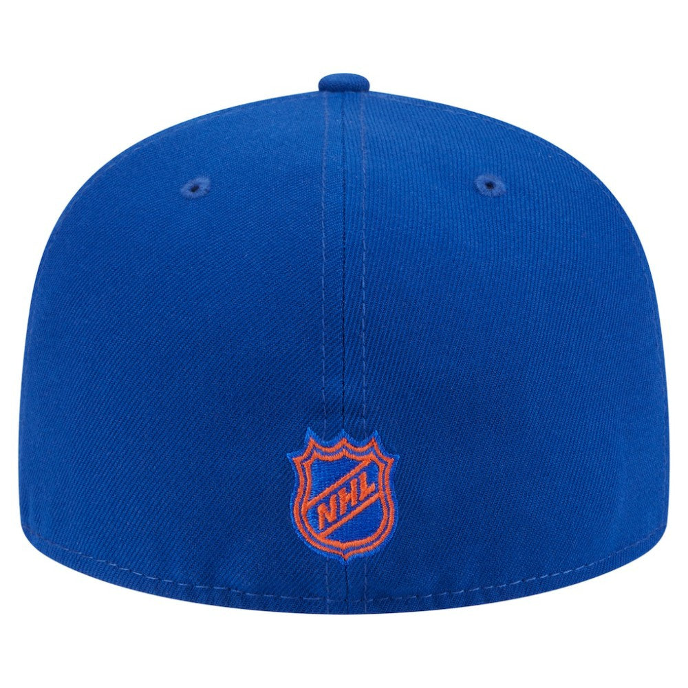 Edmonton Oilers - New Era Oversized Vintage Arch 59Fifty Fitted Hat Royal