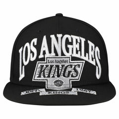 Los Angeles Kings - New Era Oversized Vintage Arch 59Fifty Fitted Hat Black
