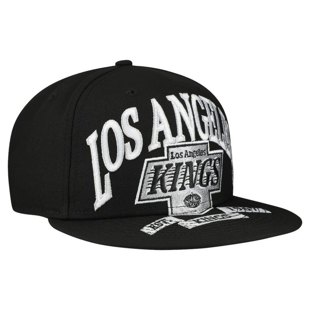 Los Angeles Kings - New Era Oversized Vintage Arch 59Fifty Fitted Hat Black