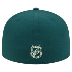 Minnesota Wild - New Era Oversized Vintage Arch 59Fifty Fitted Hat Green