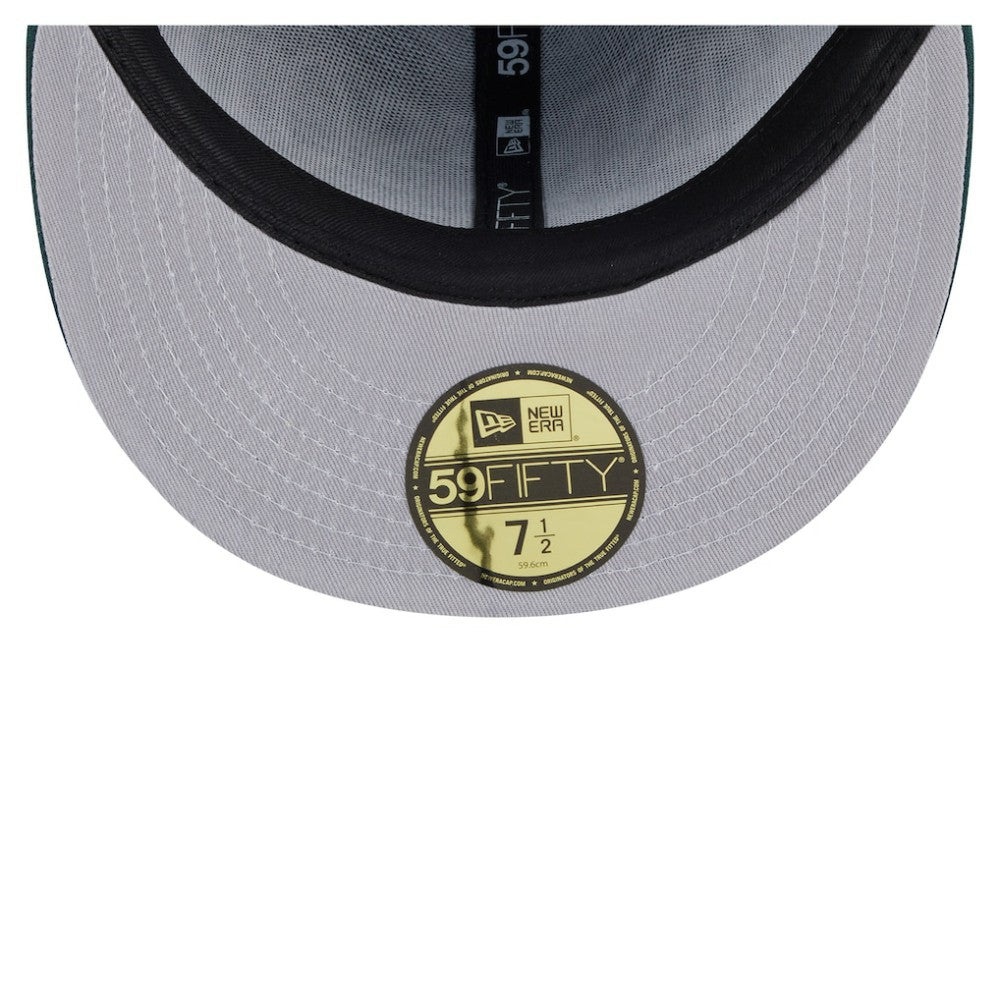 Minnesota Wild - New Era Oversized Vintage Arch 59Fifty Fitted Hat Green