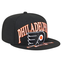 Philadelphia Flyers - New Era Oversized Vintage Arch 59Fifty Fitted Hat Black