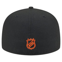 Philadelphia Flyers - New Era Oversized Vintage Arch 59Fifty Fitted Hat Black