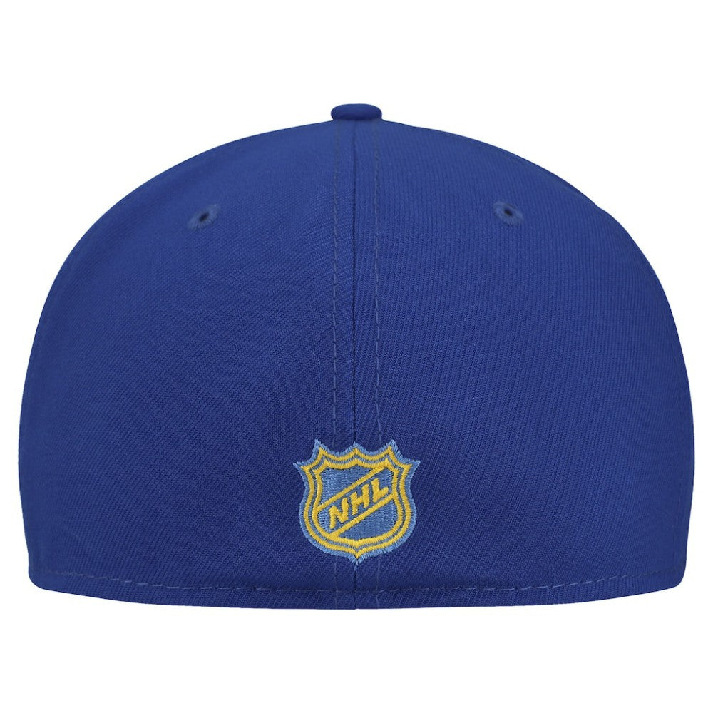 St. Louis Blues - New Era Oversized Vintage Arch 59Fifty Fitted Hat Blue