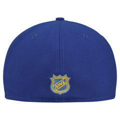 St. Louis Blues - New Era Oversized Vintage Arch 59Fifty Fitted Hat Blue