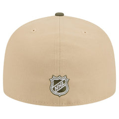 Detroit Red Wings - New Era Color Pack Two-Tone 59FIFTY A-Frame Fitted Hat Tan/Olive