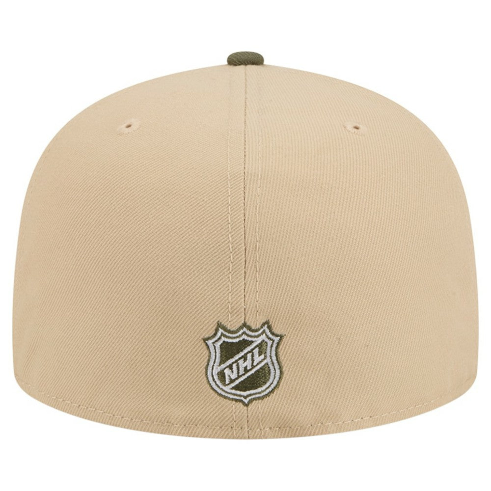 Colorado Avalanche - New Era Color Pack Two-Tone 59FIFTY A-Frame Fitted Hat Tan/Olive