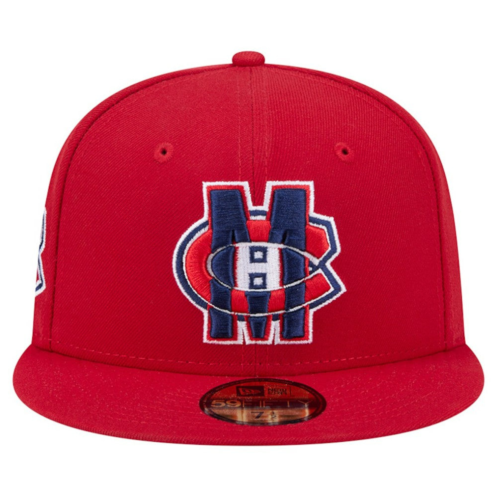 Montreal Canadiens - New Era Deceptor 59FIFTY Fitted Hat Red