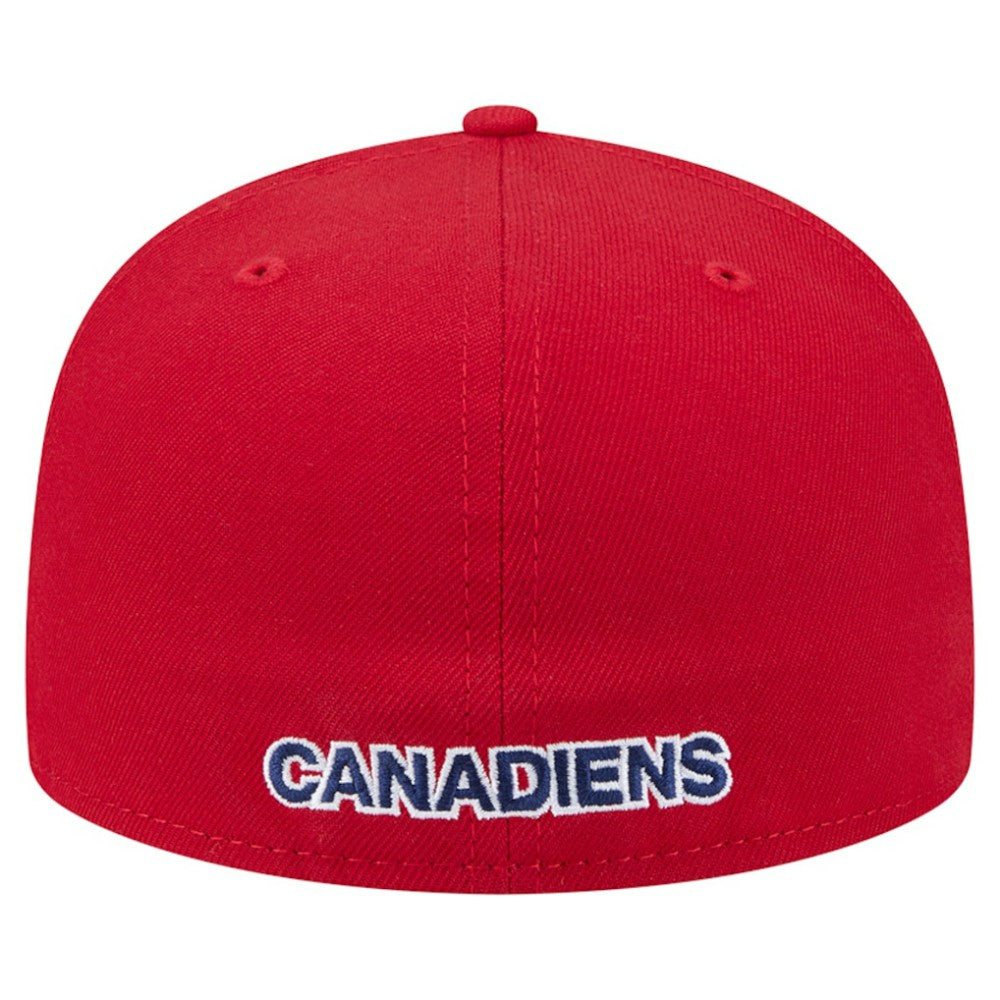 Montreal Canadiens - New Era Deceptor 59FIFTY Fitted Hat Red