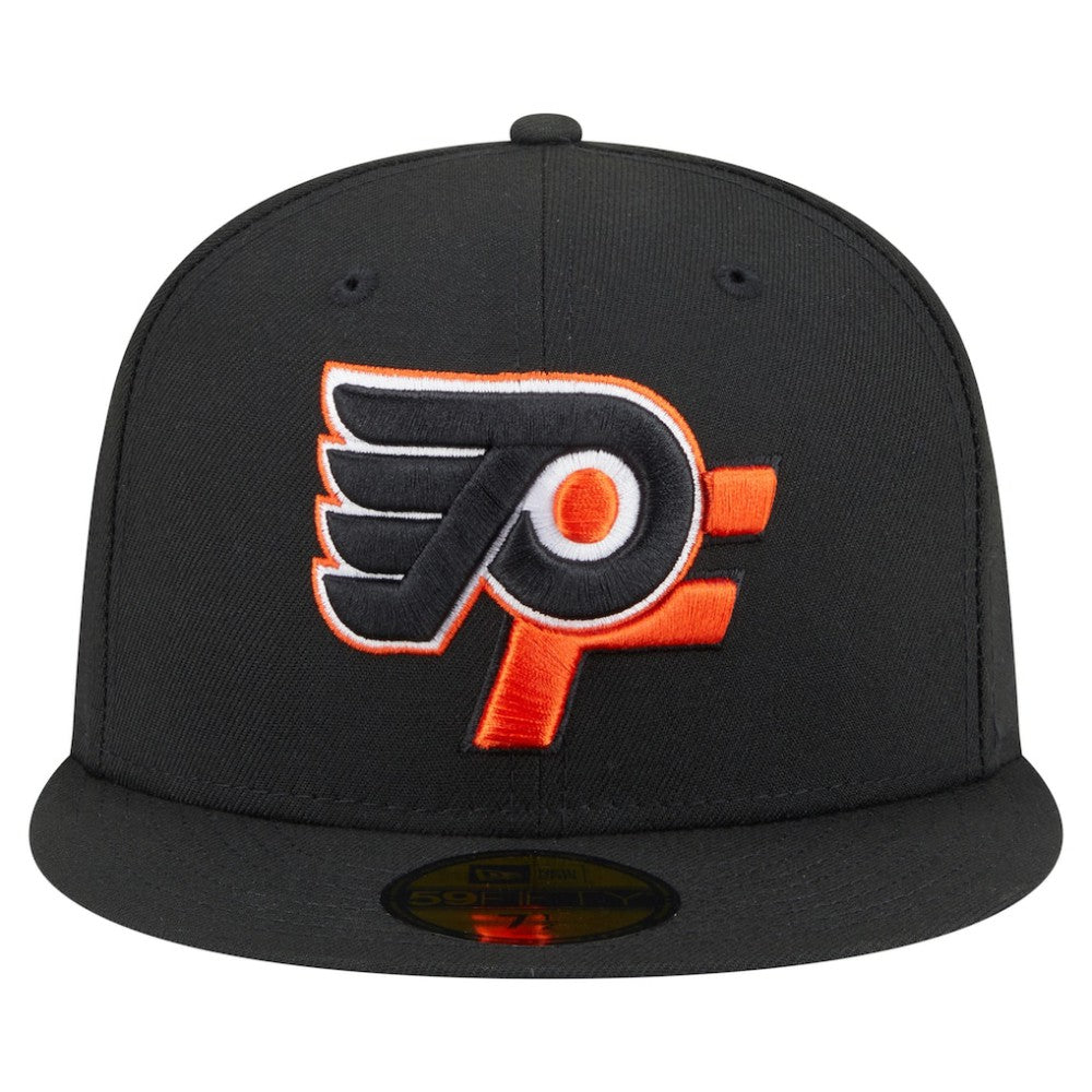 Philadelphia Flyers - New Era Deceptor 59FIFTY Fitted Hat Black