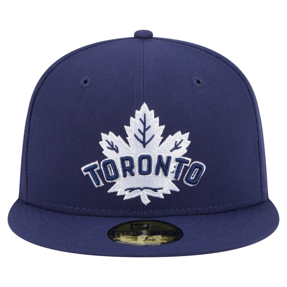 Toronto Maple Leafs - New Era Deceptor 59FIFTY Fitted Hat Navy