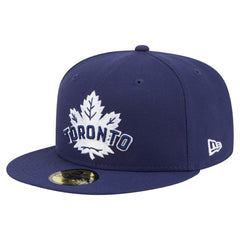 Toronto Maple Leafs - New Era Deceptor 59FIFTY Fitted Hat Navy