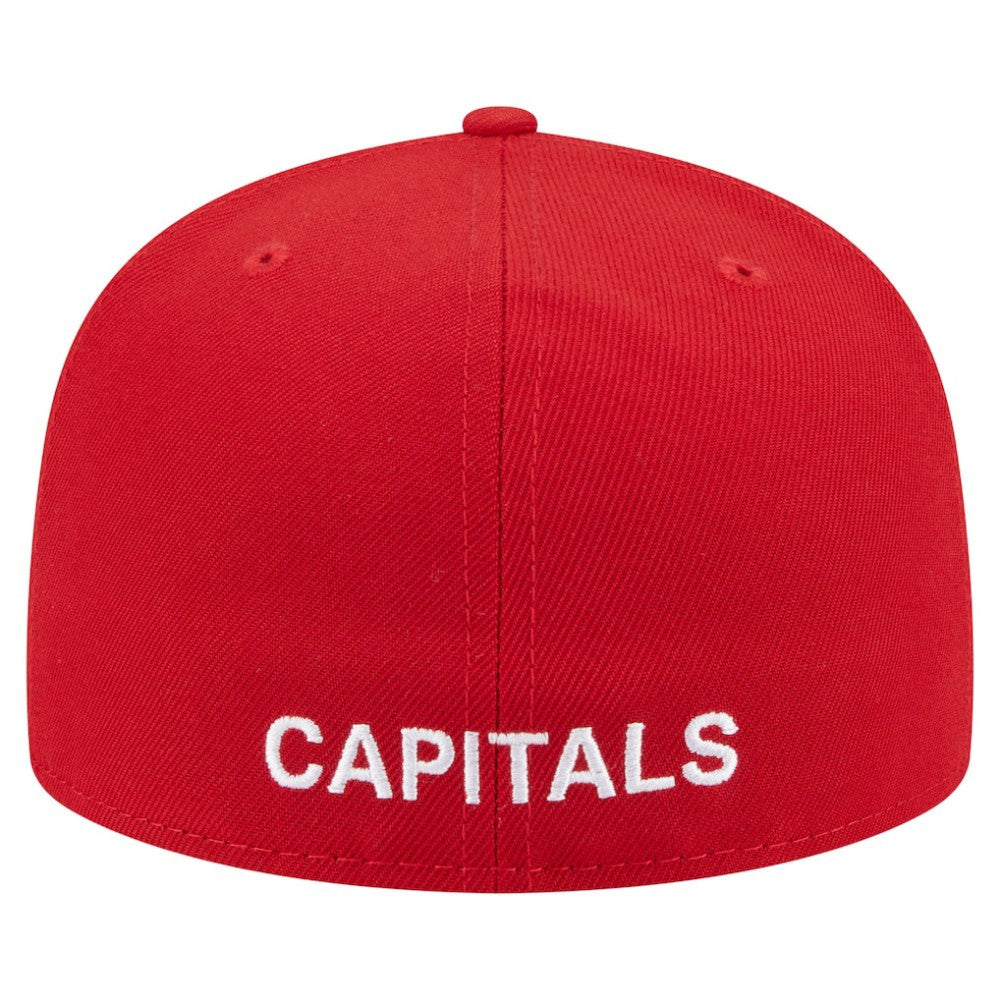 Washington Capitals New Era Deceptor 59FIFTY Fitted Hat Red