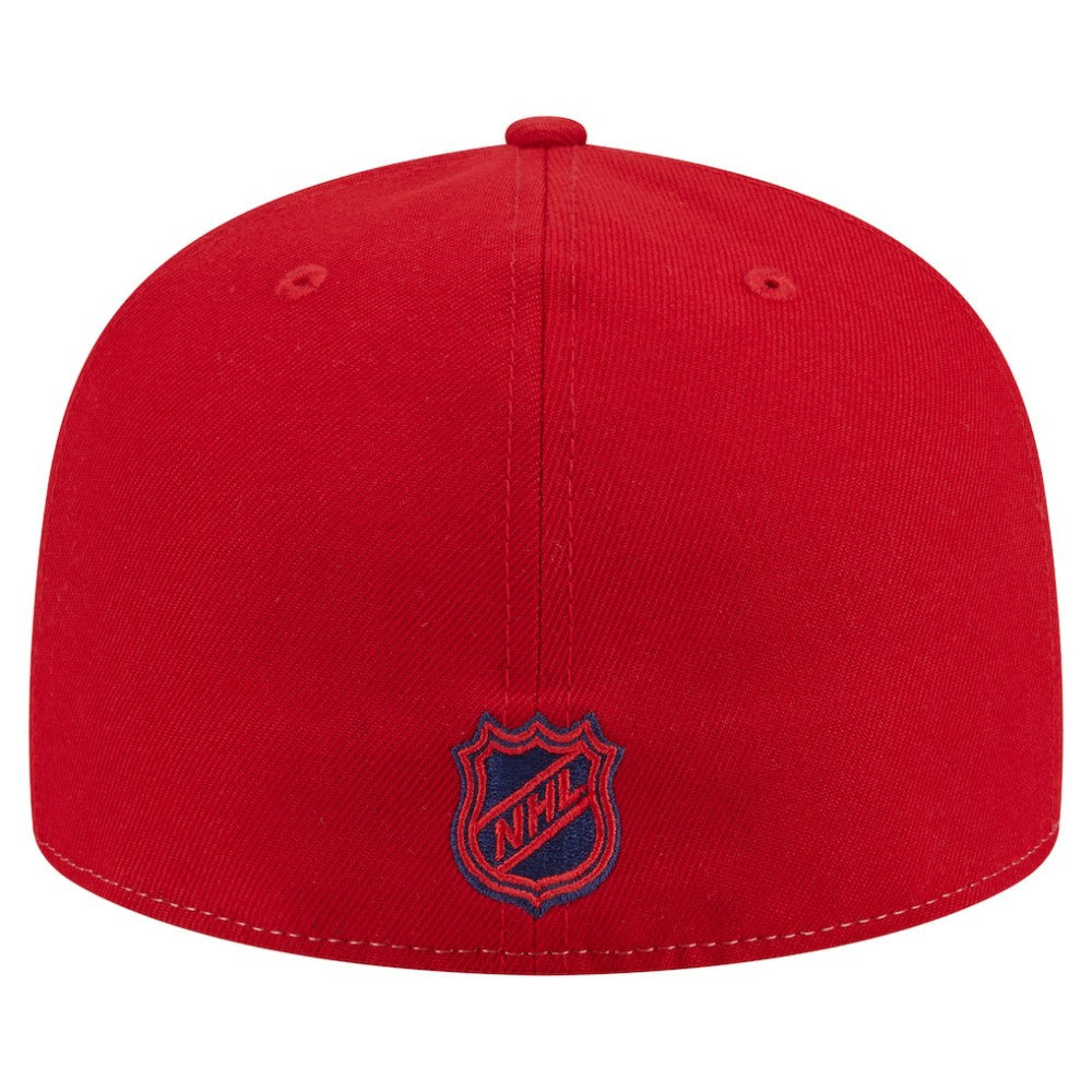 Washington Capitals New Era Repeat Two-Tone 59FIFTY Fitted Hat White/Red