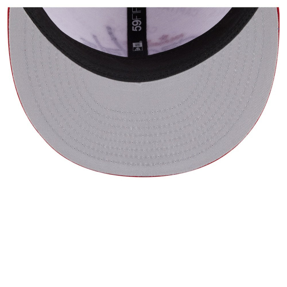 Washington Capitals New Era Repeat Two-Tone 59FIFTY Fitted Hat White/Red