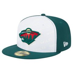 Minnesota Wild - New Era Repeat Two-Tone 59FIFTY Fitted Hat White/Green