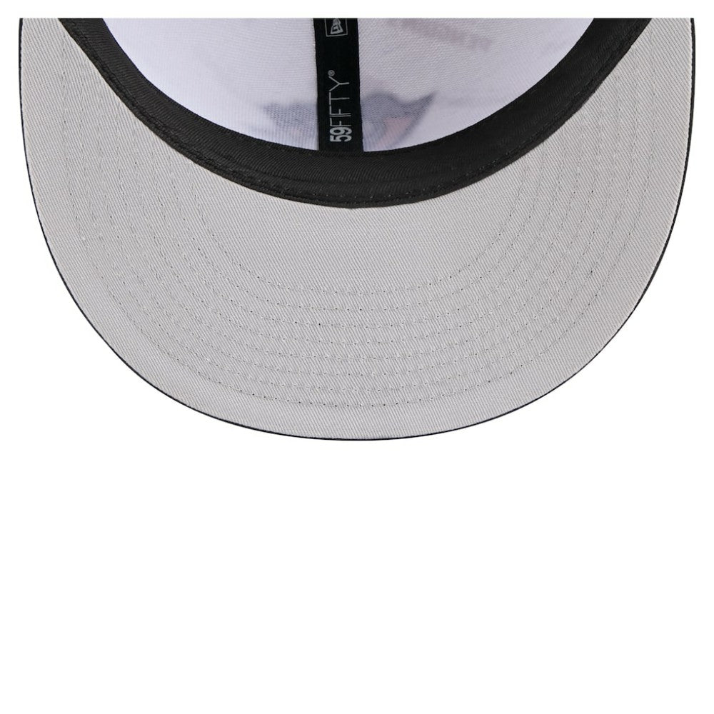 Pittsburgh Penguins New Era Repeat Two-Tone 59FIFTY Fitted Hat White/Black