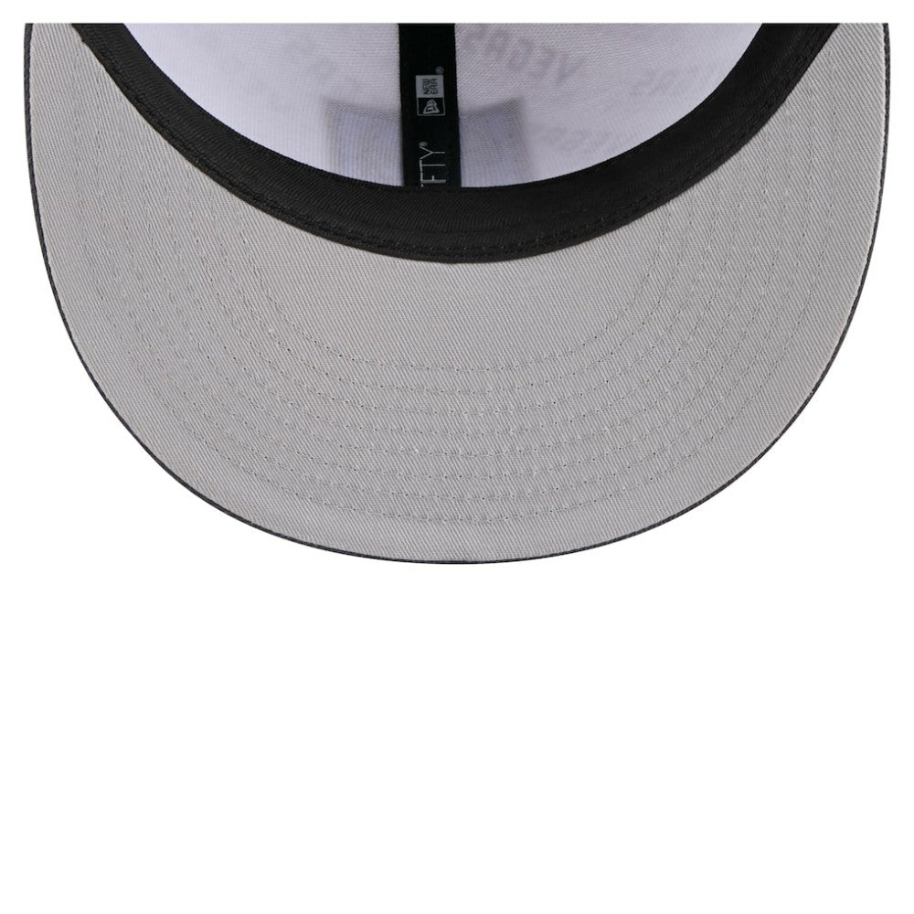 Vegas Golden Knights New Era Repeat Two-Tone 59FIFTY Fitted Hat White/Gray