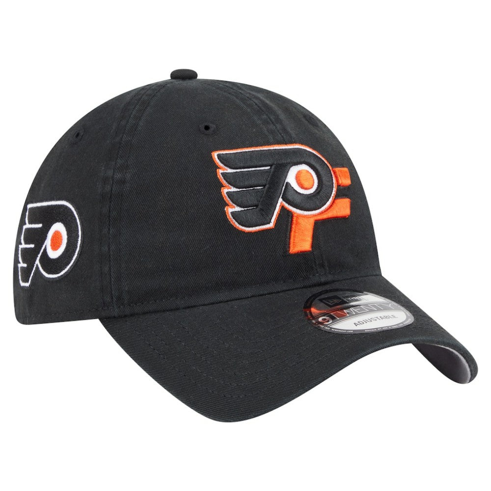 Philadelphia Flyers - New Era Deceptor 9TWENTY Adjustable Hat Black