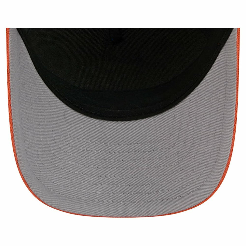 New York Islanders - New Era Hockey Sock 9FORTY A-Frame M-Crown Adjustable Trucker Hat Orange/Royal