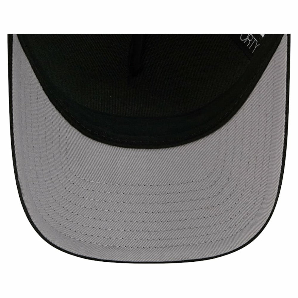 New Jersey Devils - New Era Hockey Sock 9FORTY A-Frame M-Crown Adjustable Trucker Hat Black/Red