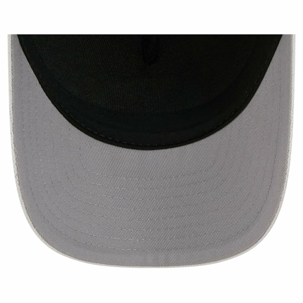 Chicago Blackhawks New Era Hockey Sock 9FORTY A-Frame M-Crown Adjustable Trucker Hat White/Red