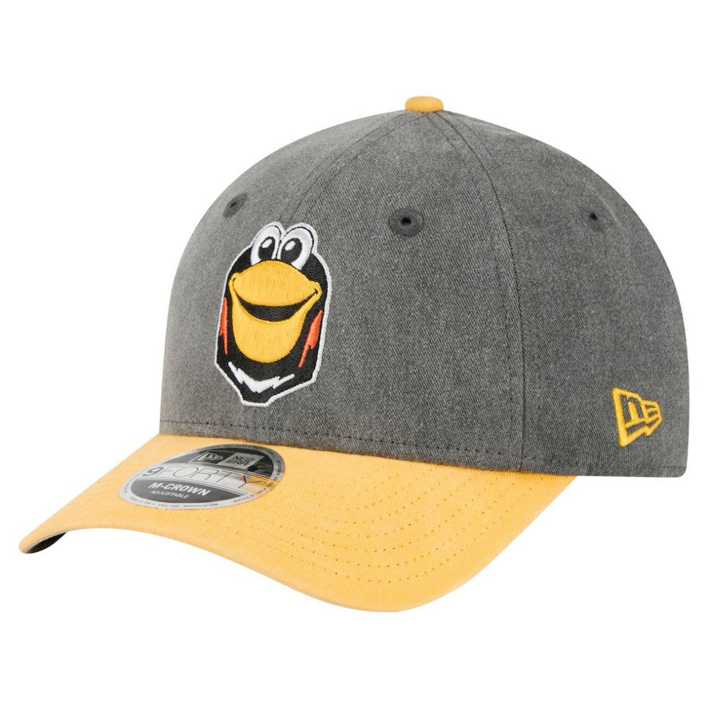 Pittsburgh Penguins New Era Mascot 2-Tone 9FORTY Adjustable Hat Black/Gold