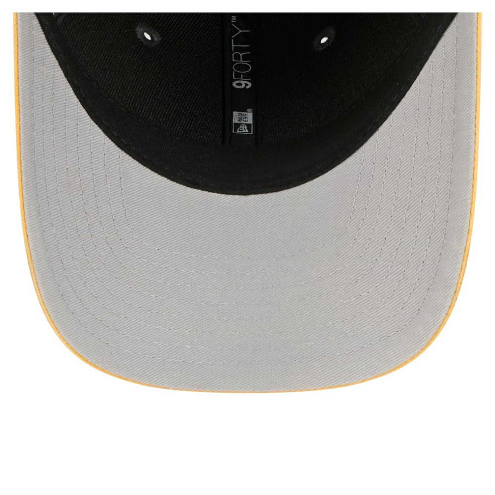 Pittsburgh Penguins New Era Mascot 2-Tone 9FORTY Adjustable Hat Black/Gold