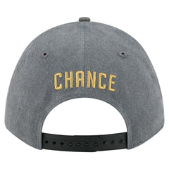 Vegas Golden Knights New Era Mascot 2-Tone 9FORTY Adjustable Hat Charcoal/Black