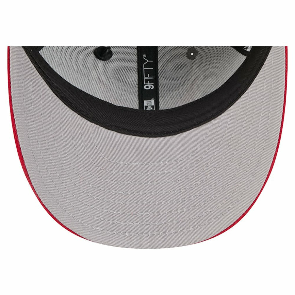 Washington Capitals New Era Wool Pin Low Profile 9FIFTY Snapback Hat Gray/Red