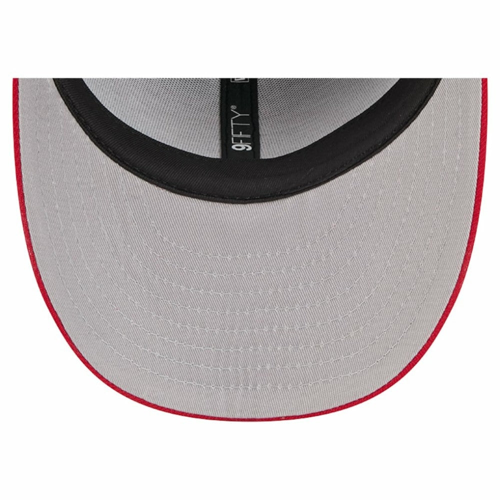 Detroit Red Wings - New Era Wool Pin Low Profile 9FIFTY Snapback Hat Gray/Red