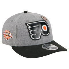 Philadelphia Flyers - New Era Wool Pin Low Profile 9FIFTY Snapback Hat Gray/Black