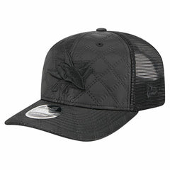 San Jose Sharks - New Era Quilted Nylon 9SEVENTY Adjustable Trucker Hat Black