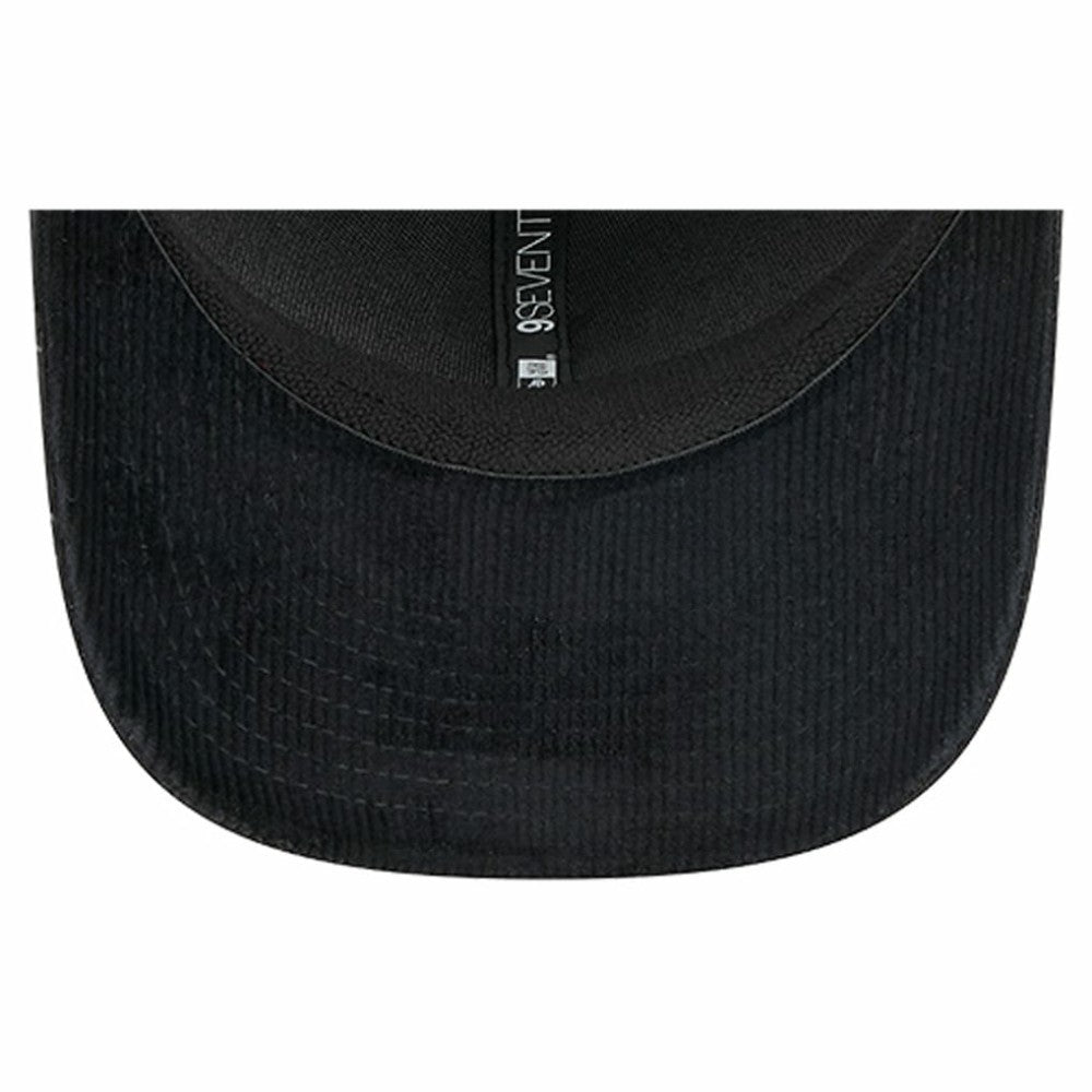 San Jose Sharks - New Era Quilted Nylon 9SEVENTY Adjustable Trucker Hat Black
