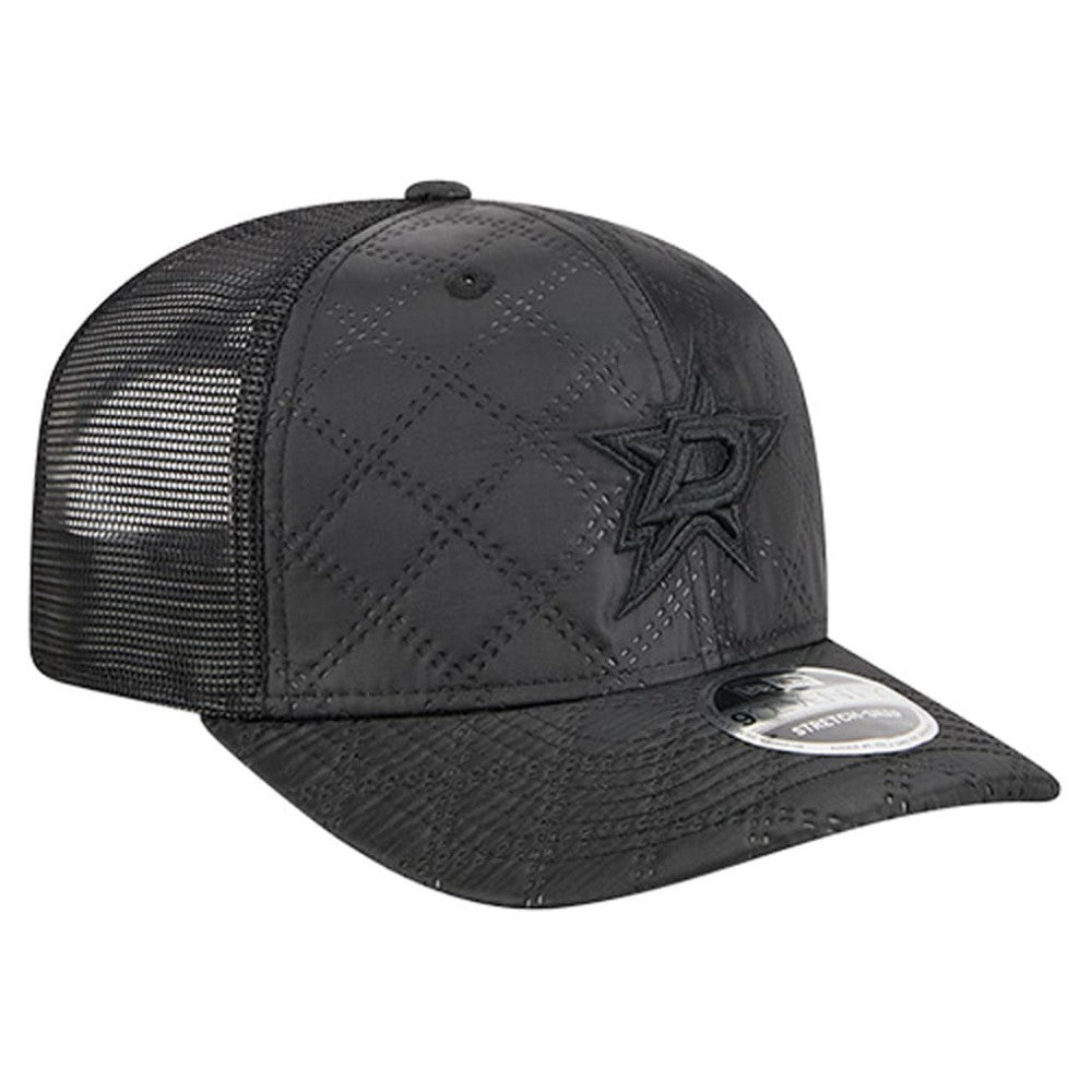 Dallas Stars - New Era Quilted Nylon 9SEVENTY Adjustable Trucker Hat Black
