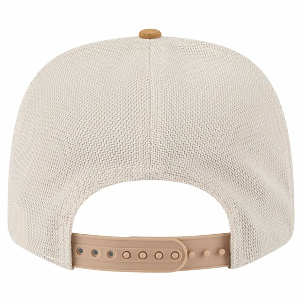 New Jersey Devils - New Era Two-Tone Trucker 9SEVENTY Stretch Snap Adjustable Hat Tan/Light Brown
